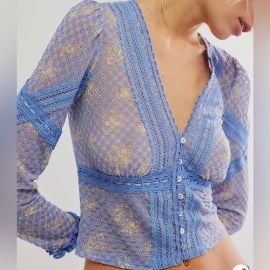 Free People Kika Printed Top at Free People