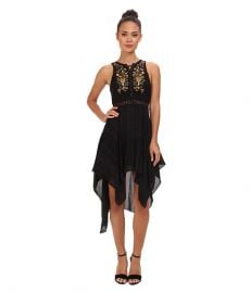 Free People Lace Me Up Dress Coal Combo at 6pm