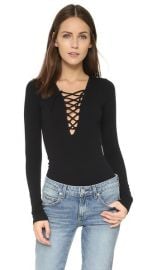 Free People Lace Up Layering Top at Shopbop