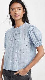 WornOnTV: Maddie’s blue embroidered top on Sweet Magnolias | JoAnna ...