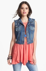 Free People Macrame vest at Nordstrom