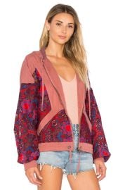 Free People Magpie Oversize Lacey Jacket at Revolve