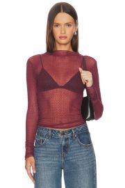 Free People Minding My Business Top In Crushed Berry at Revolve