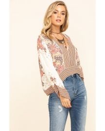 Free People Mix n Match Blouse at Boot Barn