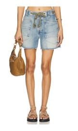 Free People Moxie Shorts In Truest Blue at Revolve