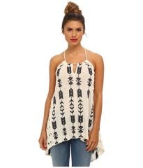 Free People Peace Arrow Tunic Oatmeal Combo at 6pm