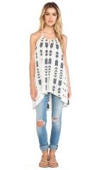 Free People Peace and Arrow Tunic in Oatmeal Combo  REVOLVE at Revolve