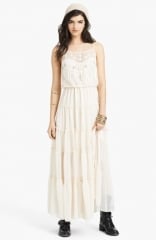 Free People Penny Lace andamp Georgette Maxi Dress at Nordstrom