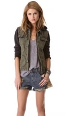 Free People Pieced Twill Jacket at Shopbop