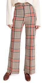 Free People Plaid Jules Pants at Shopbop