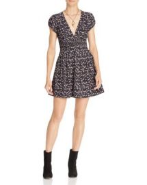 Free People Pretty Baby Printed Mini Dress at Bloomingdales