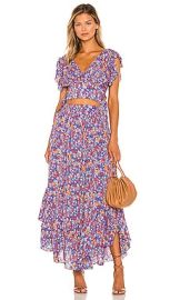 Free People Pretty Daze Set in Blue Combo at Revolve