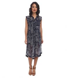 Free People Printed Check Chiffon Mercer Street Maxi Midnight Combo at Zappos