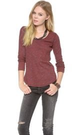 Free People Printed Thermal Top at Shopbop