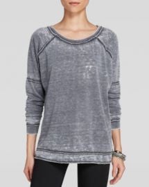 Free People Pullover - Never Can Tell Burnout at Bloomingdales