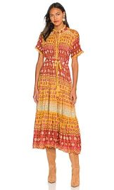 Free People Rare Feeling Dress in Goldenrod Combo at Revolve