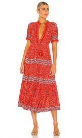 Free People Rare Feeling Maxi Dress in Pop Combo from Revolve com at Revolve