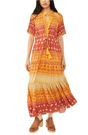 Free People Rare Feeling Pleated Maxi Dress at Nordstrom