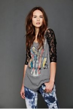 Free People Renegade Raglan top at Free People