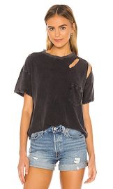 Free People Rubi Tee in Black at Revolve