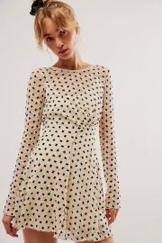 Free People Sheer Delight Mini Dress at Free People