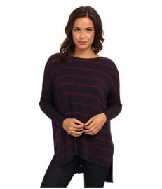 Free People Shipping News Sweater Navy Combo at 6pm