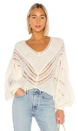 Free People Snowball Sweater in Ivory from Revolve com at Revolve