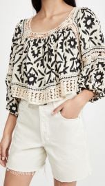 Free People Soleil Embroidered Top at Shopbop