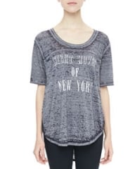 Free People Spring Time Heathered Tee at Neiman Marcus