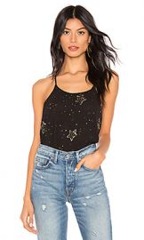 Free People Star Embellished Tank Top in Black from Revolve com at Revolve