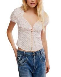 Free People Summer Printed Blouse Bloomingdalex27s Women at Bloomingdales