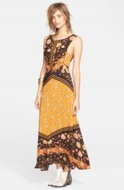 Free People Sunrise Oblivion Floral Print Dress at Nordstrom