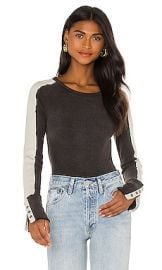 Free People Tasha Thermal in Black Beauty Combo at Revolve