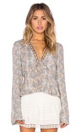 Free People Time of Your Life Top in Ivory Combo from Revolve com at Revolve