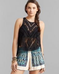 Free People Top - Ethereal Daze Ginger at Bloomingdales