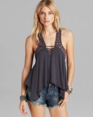 Free People Top - Runa Round Eyelet at Bloomingdales