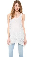 Free People Voile andamp Lace Trapeze Tank at Shopbop