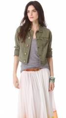 Free People Washed Out Denim Jacket at Shopbop