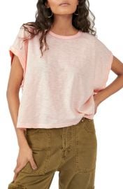 Free People We the Free You Rock T-Shirt in Washed Army Size Medium at Nordstrom