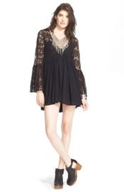 Free People With Love BabydollDress in Black at Nordstrom