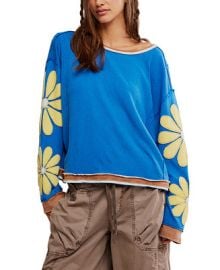 Free People Women39s You39re A Star Cotton Sweatshirt - Macy39s at Macys