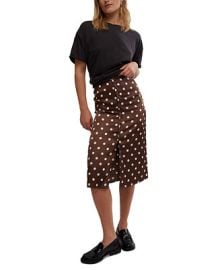 Free People Womens Analise Printed Button-Front Midi Skirt - Macys at Macys