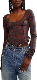 Free People Womens Melanie Long Sleeve at Womens Clothing store at Amazon