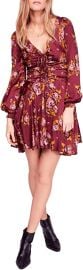 Free People Womens Morning Light Floral Print Ruched Casual Dress at Womens Clothing store at Amazon