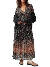 Free People Womens Sheer Long Maxi Dress Shop Premium Outlets at Shop Simon