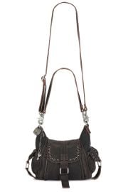 Free People X We The Free Baby Leigh Bag In Aged Graphite at Revolve