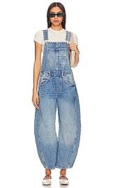 Free People X We The Free Good Luck Overall In Ultra Light Beam at Revolve