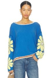 Free People X We The Free Youre A Star Tee In Navy Combo at Revolve