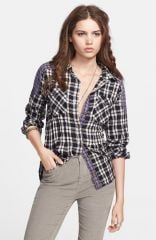 Free People and39Catch Up with Meand39 Cotton Shirt at Nordstrom