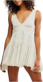 Free People womens In This Groove Mini Slip at Amazon